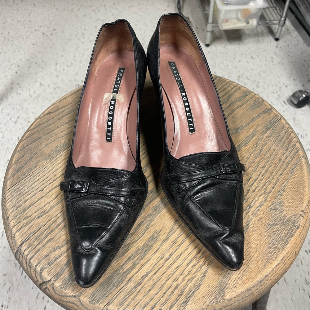 Fratelli Rossetti kitten heels